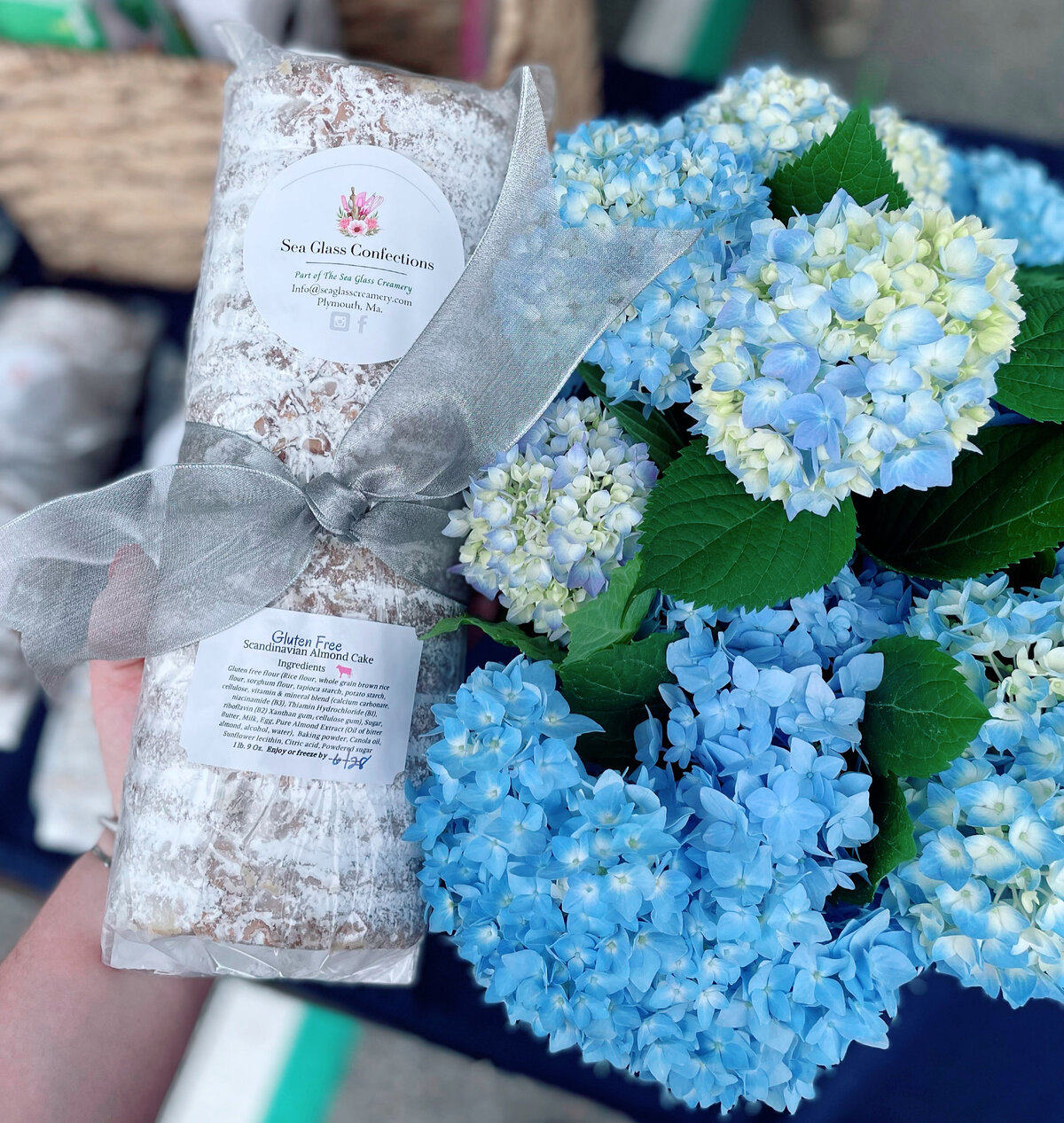 Gluten-free celebration cake